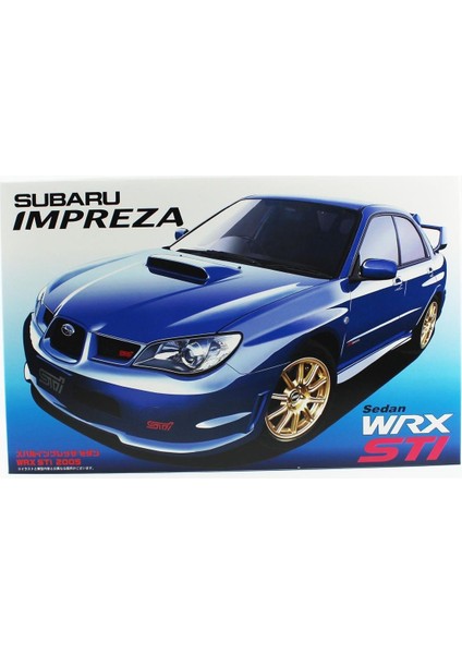 Id-83 03669 1/24 Ölçek, Subaru (Gh-Gdb) New Impreza Sedan Wrx Sti, Otomobil Plastik Model Kiti
