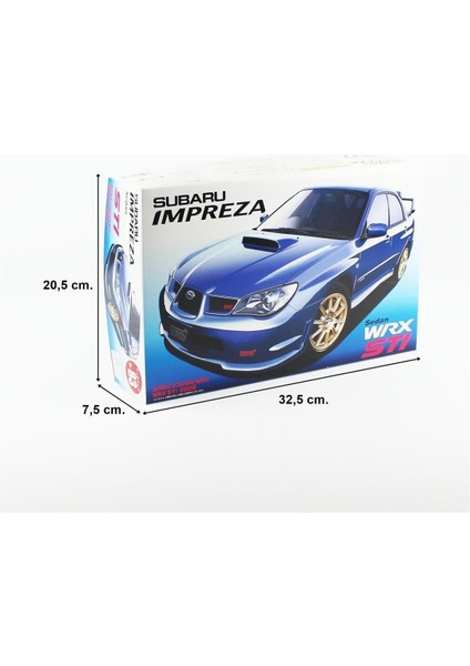 Id-83 03669 1/24 Ölçek, Subaru (Gh-Gdb) New Impreza Sedan Wrx Sti, Otomobil Plastik Model Kiti indirimleri