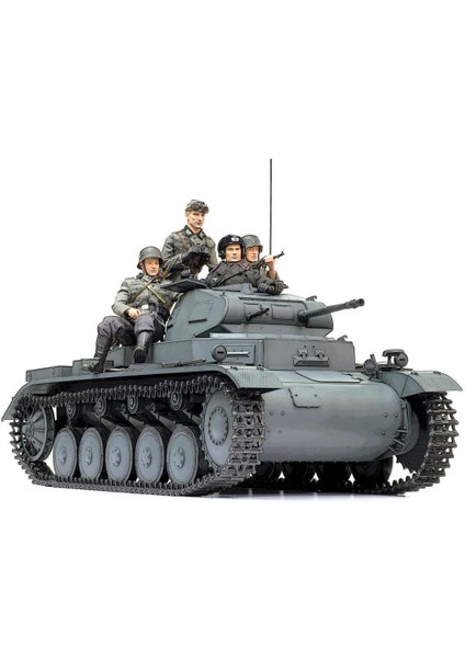 75025 1/6 Ölçek, Pz.kpfw.ıı Ausf.b Hafif Tankı Plastik Model Kiti fiyatları