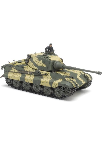 13229 1/35 Ölçek, German King Tiger (Last Production) Tank, Plastik Model Kiti modelleri