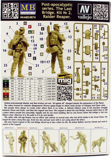 Masterbox 24074 1/24 Ölçek, Son Köprü, Kit.2 Akıncı, Plastik Figür Kiti fiyatları