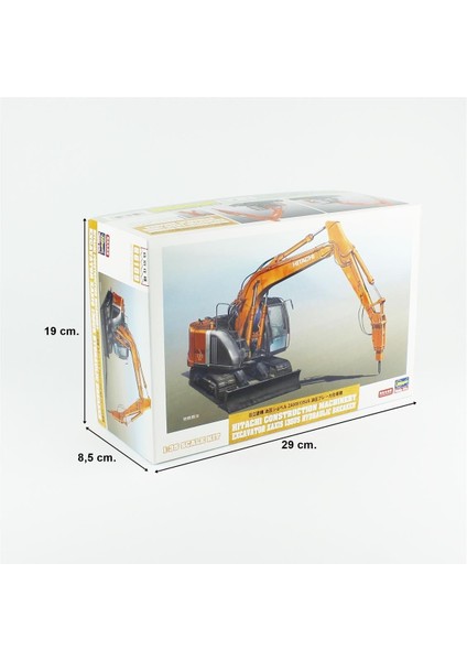 66109 1/35 Ölçek, Hitachi Construction Machinery Excavator Zaxis 135US Hydraulic Breaker, Plastik Model Kiti indirimleri
