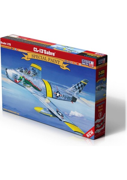 D260 1/72 CL-13/F-86F (Kılıç) Savaş Uçağı Plastik Model Kiti