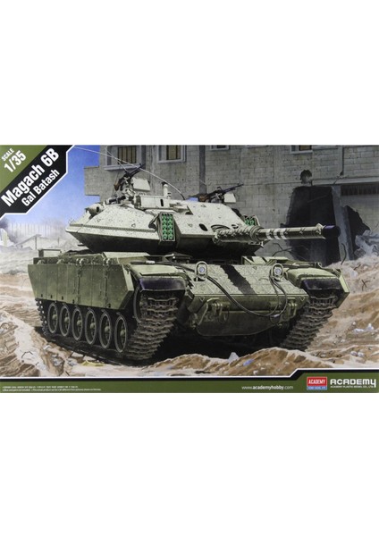 13281 1/35 Ölçek, Magach 6b Gal Batash Tankı, Plastik Model Kiti