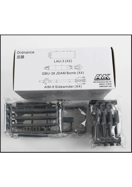 Amk 88E01 1/48 Ölçek, Amerikan Savaş Uçakları Için Mühimmat Seti, Plastik Model Kiti fiyatları