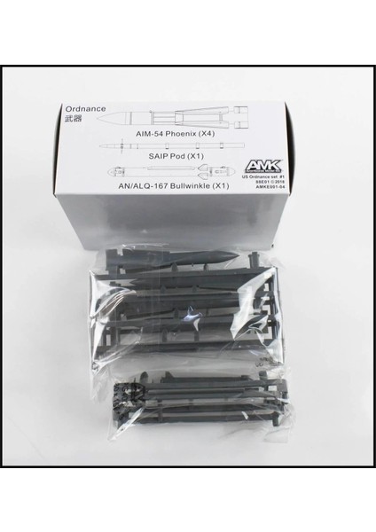 Amk 88E01 1/48 Ölçek, Amerikan Savaş Uçakları Için Mühimmat Seti, Plastik Model Kiti fırsatları