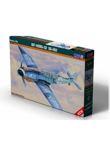 D025 1/72 BF-109G-101 Savaş Uçağı Plastik Model Kiti