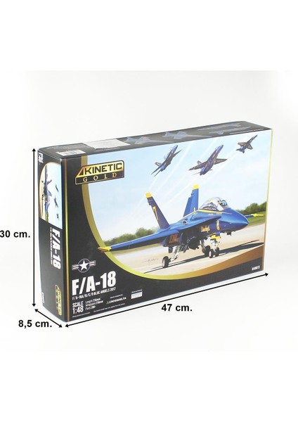 K48073 1/48 Ölçek, F/A-18A/B/C/D Blue Angels 2017 Savaş Uçağı, Plastik Model Kiti indirimleri