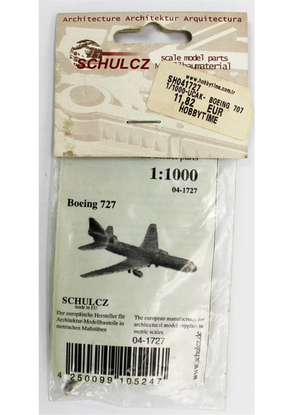 41727 1/1000 Ölçek, 0 Ölçek-Uçak- Boeing 707 -Kurşun Döküm