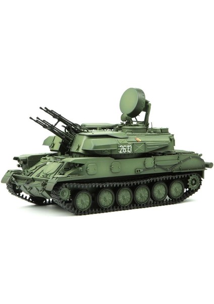 TS-023 1/35 Ölçek, Rus Zsu-23-4 (Shilka) Uçaksavar Tankı, Plastik Model Kiti modelleri