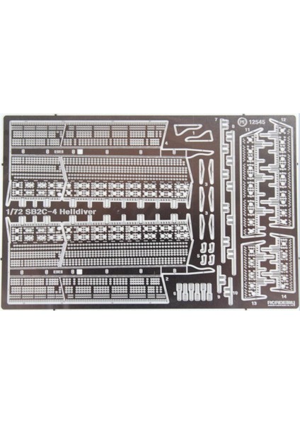 12545 1/72 Ölçek, U.s. Navy SB2C-4 (Operation Iceberg) Savaş Uçağı, Plastik Model Kiti fırsatları