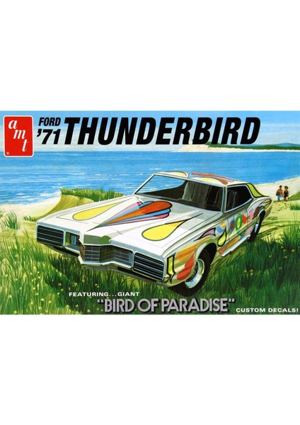 920 1/25 Ölçek, 1971 Ford Thunderbird Araba, Plastik Model Kiti
