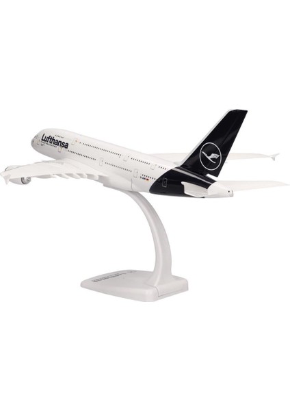 612319 1/250 Ölçek, Lufthansa Airbus A380-800, Reg. D-Aımb, Sergilemeye Hazır Model Yolcu Uçağı fırsatları