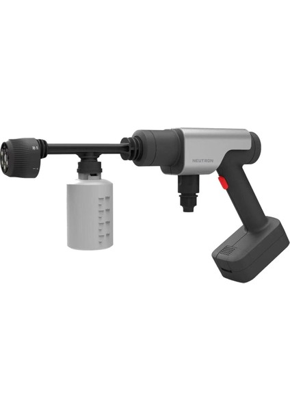 Taşınabilir Şarjlı Yüksek Basınçlı Araç Yıkama Makinesi, Siyah