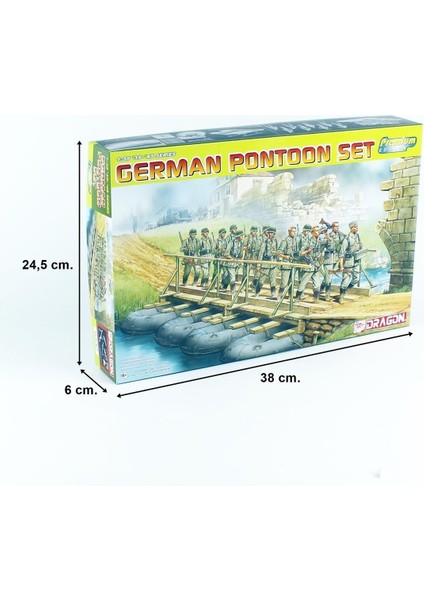 6532 1/35 Ölçek, Alman Duba Seti ve Figürleri Plastik Model Kiti fırsatları