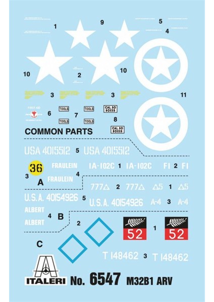 6547S 1/35 Ölçek, M32B1 Zırhlı Kurtarma Aracı, Plastik Model Kiti fiyatları