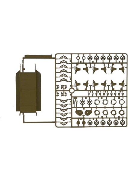 6547S 1/35 Ölçek, M32B1 Zırhlı Kurtarma Aracı, Plastik Model Kiti modelleri