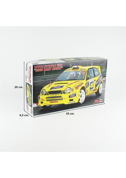20686 1/24 Ölçek, Toyota Corolla Wrc (2003 Rally Monza), (Limited Edition) Yarış Aracı Plastik Model Kiti indirimleri