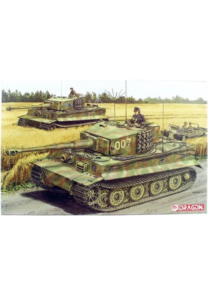 6800 1/35 Ölçek, Tiger 1, Geç Dönem Wittmann'ın Son Tankı Plastik Model Kiti