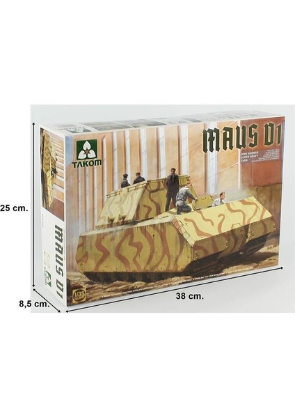 2049 1/35 Ölçek, Alman Süper Ağır Tankı Maus V1, Plastik Model Kiti indirimleri