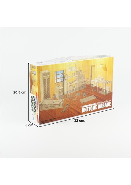 Gt-12 11104 1/24 Ölçek, Antika Araba Garajı, Plastik Model Kiti fırsatları