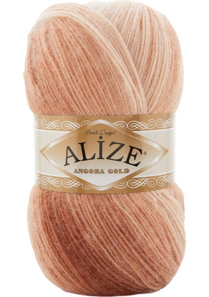 Angora Gold Batik 8057