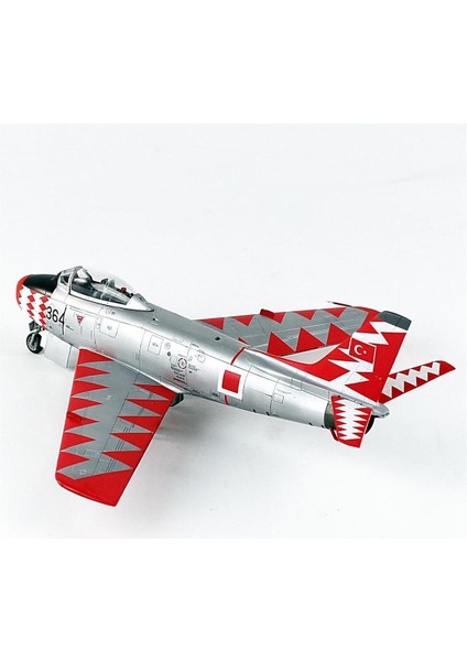 QD164 1/48 Ölçek, F-86E Sabre (Yarasalar) Sergilemeye Hazır Plastik Savaş Uçağı Modeli modelleri