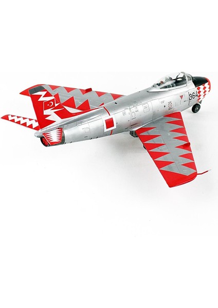 QD164 1/48 Ölçek, F-86E Sabre (Yarasalar) Sergilemeye Hazır Plastik Savaş Uçağı Modeli fırsatları