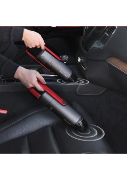 Mini Elektrikli Süpürge, Ev, Ofis, Okul, Siyah-Kırmızı, Taşınabilir, Güçlü Temizlik fiyatları