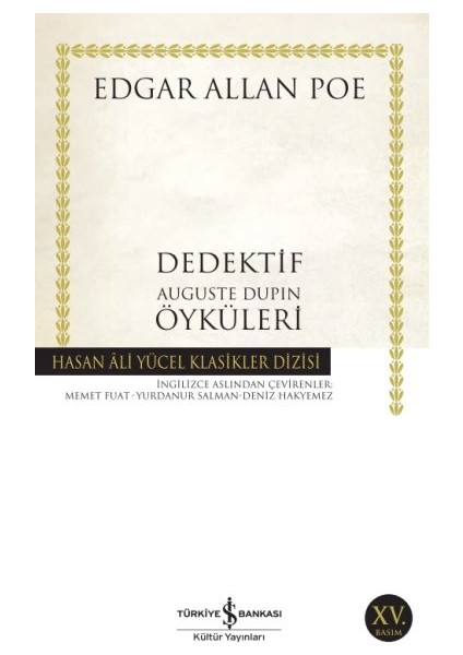 Dedektif Öyküleri - Hasan Ali Yücel Klasikleri