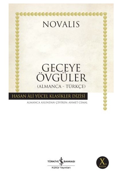 Geceye Övgüler - Hasan Ali Yücel Klasikleri