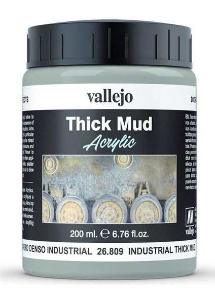 26809 200 Ml. Industrial Spalsh, Çamur Dokusu