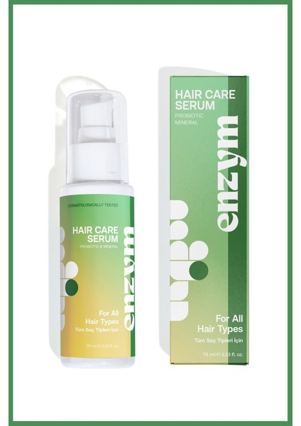 Enzym Cosmetıcs Probiyotik ve Mineral Onarıcı Saç Bakım Serumu 75 ml fırsatları