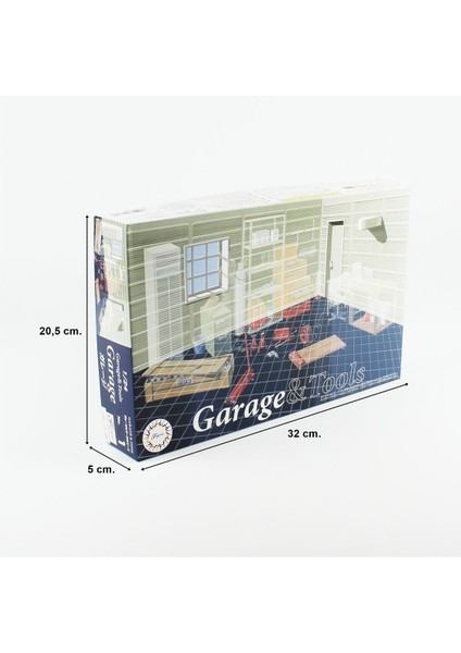 Gt-1 11689 1/24 Ölçek, Araba Garajı, Plastik Model Kiti fırsatları
