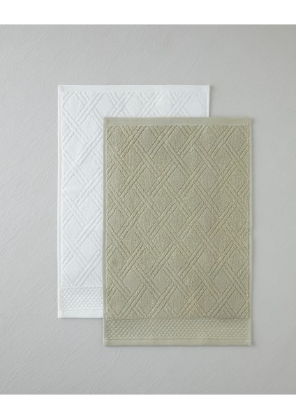 Chic Diamond Pamuk El Havlusu 30X45 cm Fildişi modelleri
