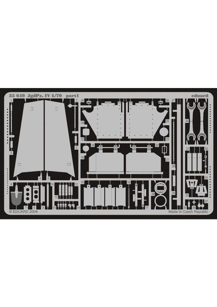 35649 1/35 Ölçek, Jgdpz.ıv L/70 For Italerı 266 Ma