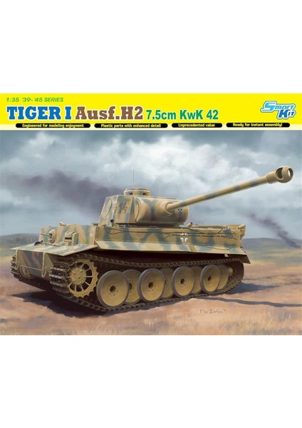 6683 1/35 Ölçek, Tiger I Ausf.h2 Tank Plastik Model Kiti