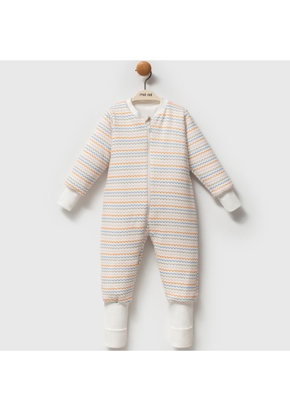 Fermuarlı Bisiklet Yaka Uyku Tulumu Çoraplı Patikli 2,5 Tog