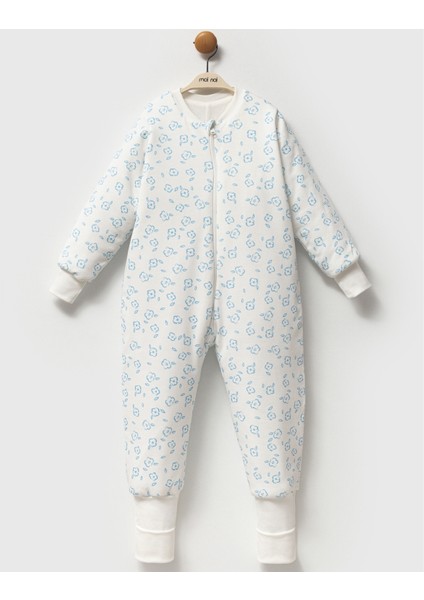Fermuarlı Bisiklet Yaka Uyku Tulumu Çoraplı Patikli 2,5 Tog