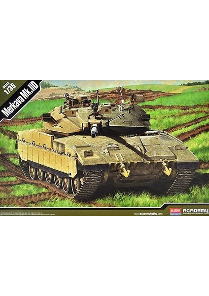 13286 1/35 Ölçek, Merkava Mk.ııd Tankı, Plastik Model Kiti