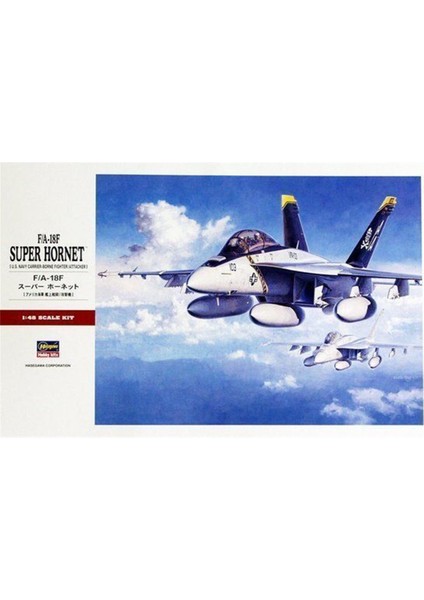 PT38 7238 1/48 Ölçek, F/A-18F Super Hornet, Savaş Uçağı Plastik Model Kiti