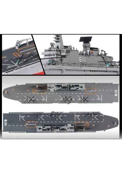 14216 1/700 Ölçek, Rok Navy Dokdo (Lph 6111) Savaş Gemisi, Plastik Model Kiti modelleri