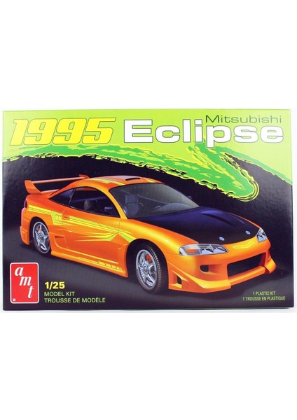 1089M 1/25 Ölçek, 1995 Mitsubishi Eclipse, Plastik Araba Maketi