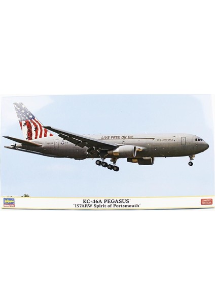 41 10865 1/200 Ölçek, KC-46A Pegasus (157 Arw Spirit Of Portsmouth), Savaş Uçağı Plastik Model Kiti