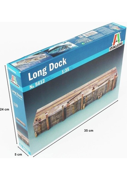 5612S 1/35 Ölçek, Uzun Rıhtım Kesiti, Plastik Model Kiti fırsatları