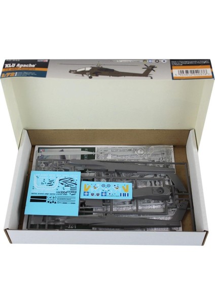 D037 1/72 1/72 AH-64A Klu Apache Helikopteri Plastik Model Kiti fiyatları