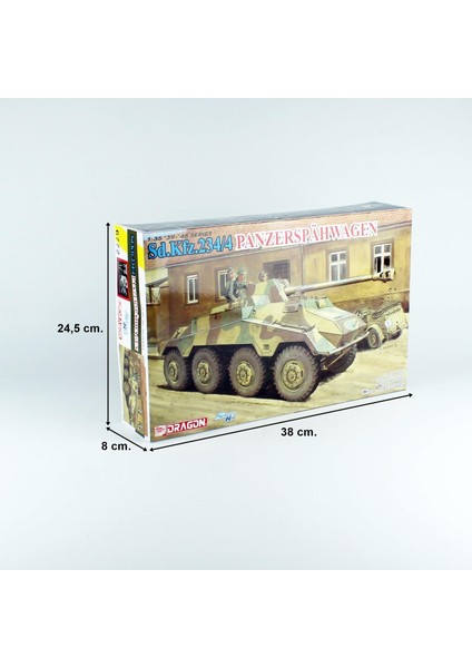 6772 1/35 Ölçek, Sd.kfz. 234/4 Zırhlı Keşif Aracı Plastik Model Kiti indirimleri