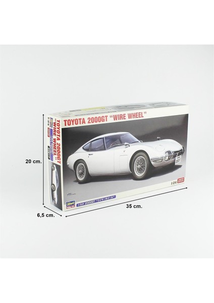 20617 1/24 Ölçek, Toyota 2000GT (Wire Wheel), (Limited Edition) Otomobil Plastik Model Kiti indirimleri