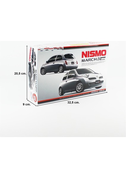 ID-123 18889 1/24 Ölçek, Nissan Micra March Nısmo S-Tune, Otomobil Plastik Model Kiti indirimleri