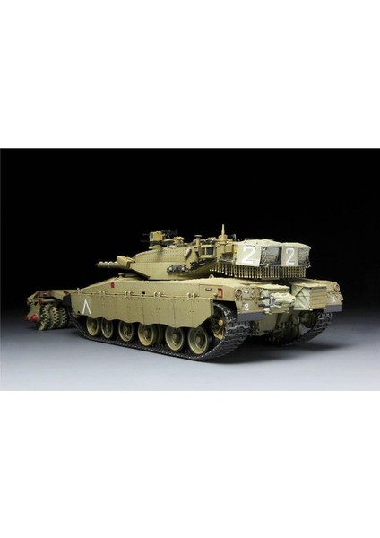 TS-005 1/35 Ölçek, Israil Merkava Mk.3 Baz, Nochri Dalet Mayın Temizleme Aparatlı, Ana Muharebe Tankı, Plastik Model Kiti fırsatları